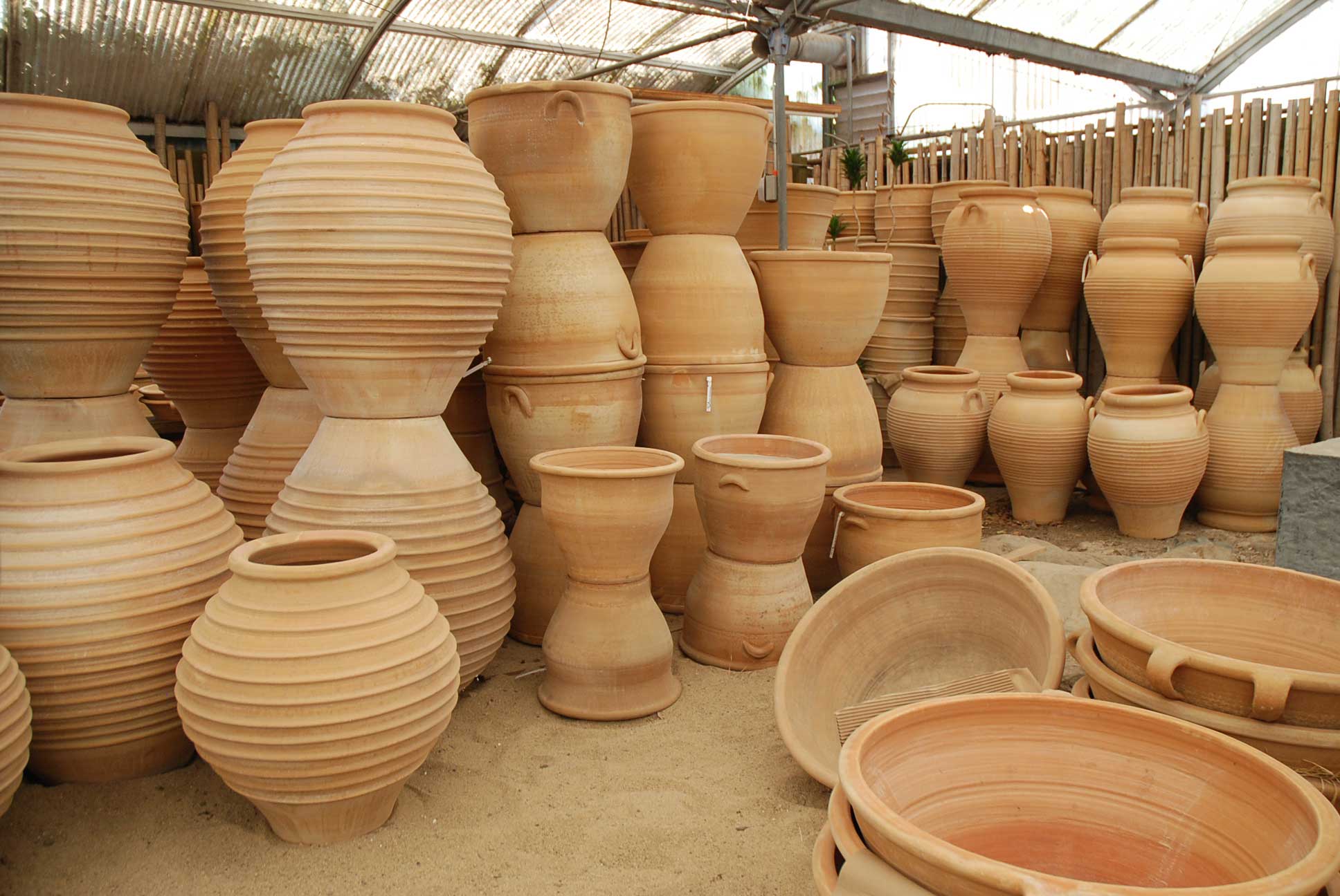 Very Large Terracotta Planters